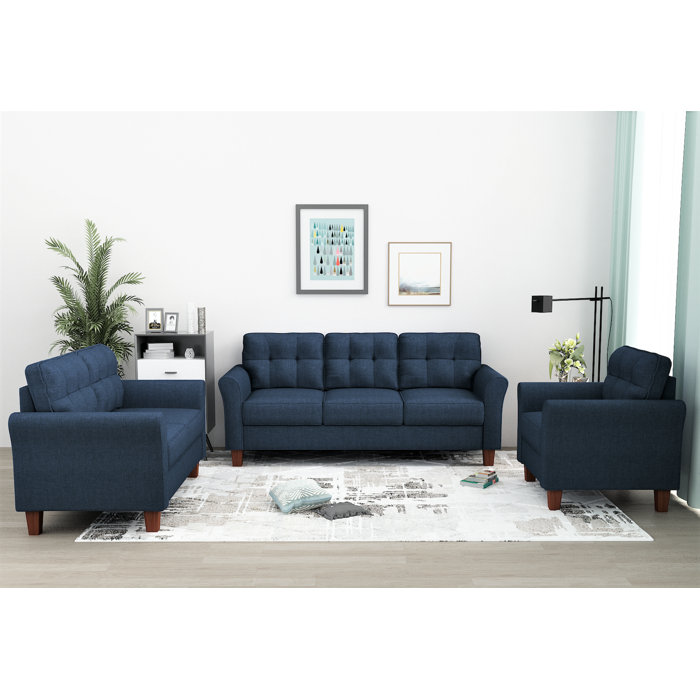 Red Barrel Studio® Alohi 3 Piece Living Room Set